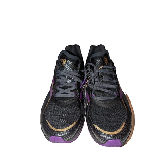 Adidas Men\'s Purple & Black 12 SL20.3 BP2 Black Panther 2 Wakanda Forever Shoes main image 10